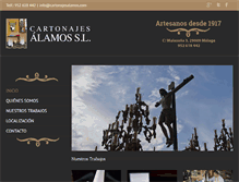 Tablet Screenshot of cartonajesalamos.com